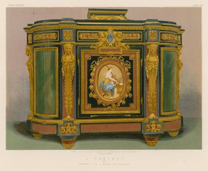 Messrs J ve T Scott tarafından bir Kabine, Edinburgh by English School