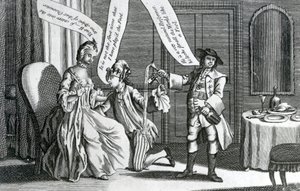 Aptal Karakterinde Belirli Bir Kişi, 1770 by English School