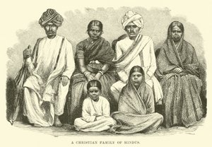 Hinduların Hristiyan Bir Ailesi by English School