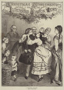 Noel Karşılaması (gravür) by English School