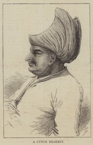 Bir Cutch Brahman (gravür) by English School