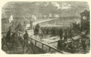 Ateşkes Bayrağı, Aralık 1870 by English School