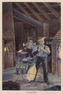 A Cam işi (renkli lito) by English School