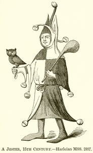 Bir Soytarı, 15. Yüzyıl by English School