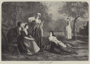 Bir Aşk Büyüsü (gravür) by English School
