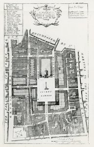 Son Anketten alınan St Pauls Covent Garden Parish Haritası by English School
