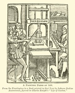 1498 A Matbaa by English School