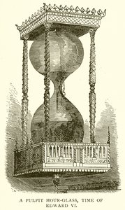 Bir Minber Saat-Cam, Edward VI Zamanı by English School