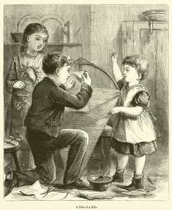 Bir Uçurtma Masalı (gravür) by English School