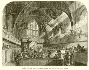 Tudor döneminde Westminster Hall