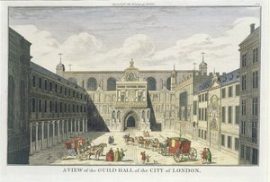 Londra Şehri Lonca Salonundan Bir Görünüm, The History of London