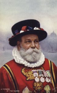Muhafız Bir Yeoman by English School