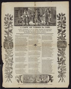 1833 için ayetlerin bir kopyası by English School