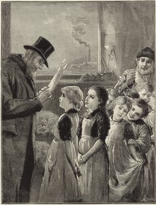 Bir fabrikayı ziyaret eden bir hükümet müfettişi by English School