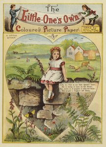 Küçük bir kraliçe (chromolitho) by English School