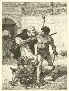 Bir keşiş, Telemachus, Kolezyum