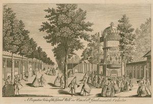 Vauxhall Bahçeleri, Londra ve Orkestra