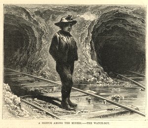 Madenciler arasında bir eskiz - The Watch-Boy by English School