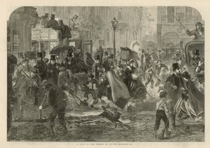 Londra sokaklarında bir çözülme by English School