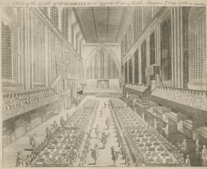 Lord Mayors Day, 1761