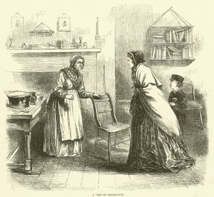 Taziye ziyareti (gravür) by English School