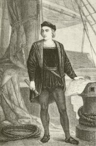 Genç bir Christopher Columbus (1451-1506), Cenevizli kaşif by English School