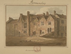 Aziz Kurtarıcı Manastırı, Bermondsey, 1809 (kağıt üzerinde wc) by English School