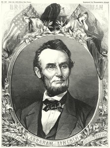 Abraham Lincoln (gravür) by English School