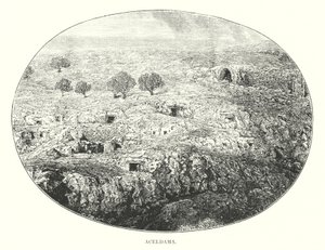 Açeldama (gravür) by English School