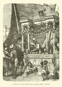 Acquajolo, buzlu su ve portakal dükkanı, Napoli by English School