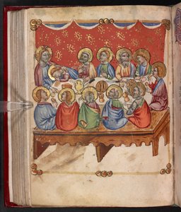 Ekle. 17466, f.107v Son Akşam Yemeği by English School