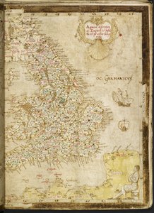 Ekle. 62540, ff.3v-4, Büyük Britanya ve İrlanda Haritası, 