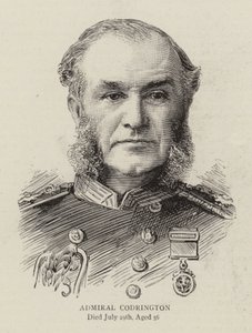 Amiral Codrington (gravür) by English School