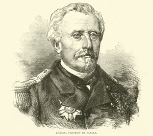Amiral Fleuriot de Langle, Kasım 1870 by English School