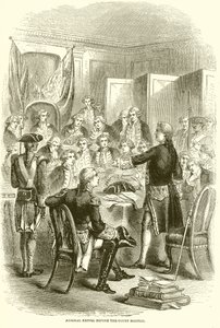 Amiral Keppel Askeri Mahkeme huzurunda by English School