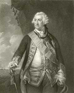 Amiral Lord Hawke by English School
