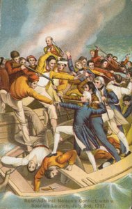 Amiral Lord Nelson by English School