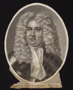 Amiral Sir Cloudesley Shovell by English School