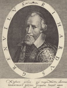 Amiral Sir Richard Grenville by English School