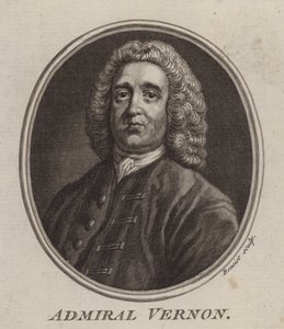 Amiral Vernon (gravür) by English School