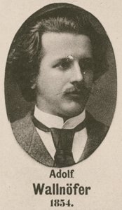 Adolf Wallnofer (gravür) by English School
