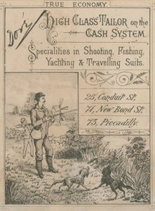 Dore reklamı, birinci sınıf terzi by English School