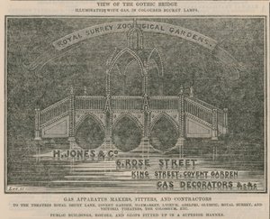 H Jones & Co, 6 Rose Street, King Street, Covent Garden için ilan by English School