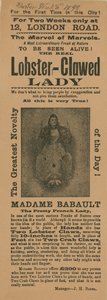 Istakoz pençeli bayan Madame Babault