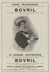 Reklam, Bovril (gravür) by English School