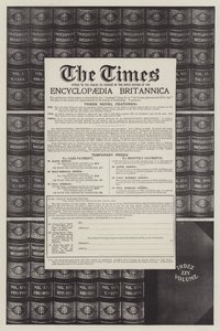 Reklam, Britannica Ansiklopedisi (gravür) by English School