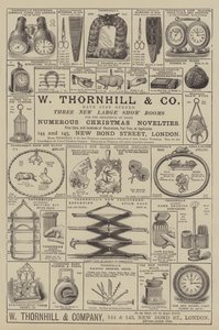 Reklam, W Thornhill ve Company (gravür) by English School