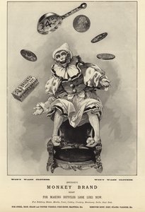 Brookes Monkey Marka sabun için reklam by English School