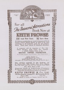 Keith Prowse için reklam by English School
