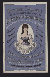 Patentli Poro-Plastic korse (renkli lito) için reklam by English School